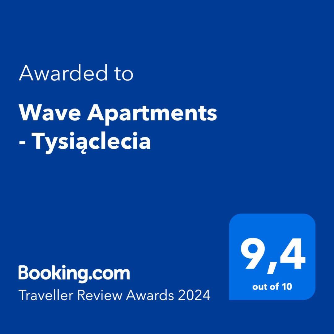 Wave Apartments - Tysiaclecia กดัญสก์ ภายนอก รูปภาพ